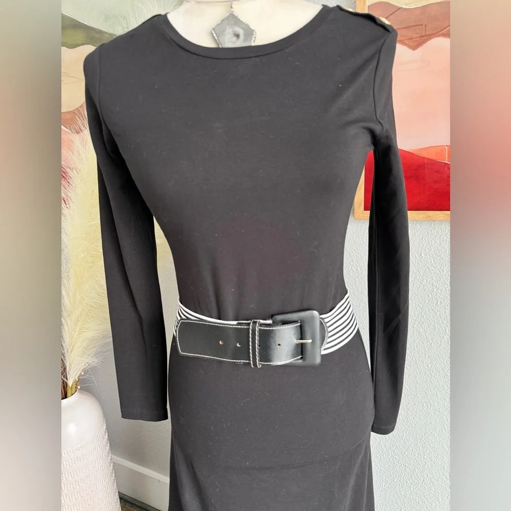 Infinity Vintage Striped Stretch Belt